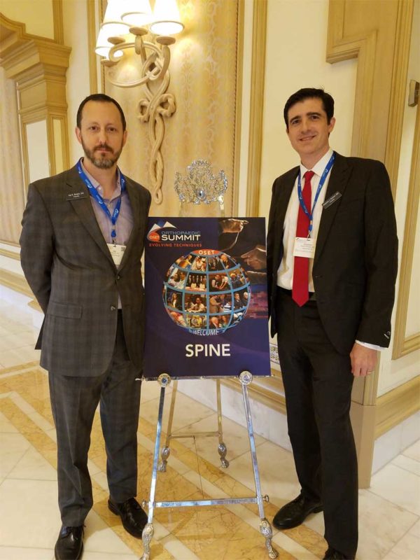 Orthopaedic Summit Of Evolving Techniques In Las Vegas. Regene Spine