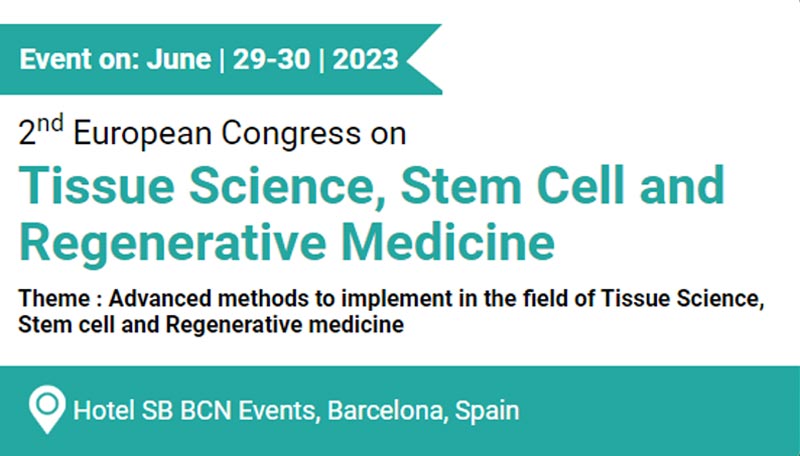 Dr. Roman will present at this year’s European Congress on Tissue Science, Stem Cell, and Regenerative Medicine
